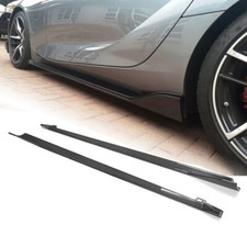 Saia lateral de fibra de carbono extensões spoiler labial para Toyota Supra GR A90 2019-2024 comprar usado  Enviando para Brazil
