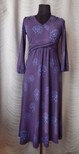 Boden Viola Floreale Avvolgere Stile Midi Jersey Elasticizzato Tè Abito UK 14R, usado comprar usado  Enviando para Brazil