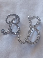 Vintage brooch letter for sale  Berkeley Springs