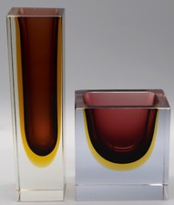 Pair murano sommerso for sale  BRISTOL