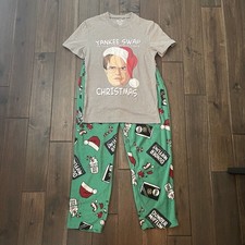 Pijama de Natal masculino The Office Dwight Schrute P novo sem etiquetas, usado comprar usado  Enviando para Brazil