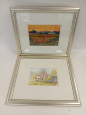 Framed landscape art for sale  RUGBY