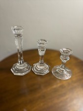 Crystal candlestick set for sale  Fairfax