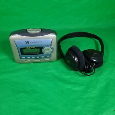 White-Westinghouse sintonizador digital reprodutor de cassete AM/FM WCS-12450 TESTADO, usado comprar usado  Enviando para Brazil