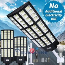 Lamparas Luz 999999999LM Luces Solares Exterior Para Pátio Sensor De Movimento comprar usado  Enviando para Brazil