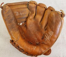 1950s THE DUKE RAWLINGS DUKE SNIDER AUTÓGRAFO MODELO D S18 LUVA DE BEISEBOL DODGERS comprar usado  Enviando para Brazil