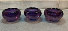 Set glass votive for sale  CHELTENHAM