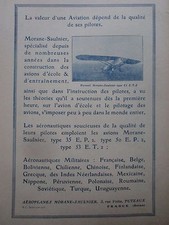 1926 pub aeroplane d'occasion  Yport
