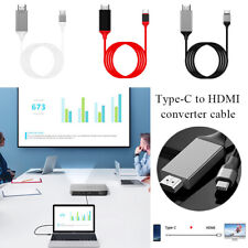 Tipo - C USB 3.1 A 4K HDMI HD TV Cavo Adattatore 2M Per PC, Phone, Laptop, IMAC, używany na sprzedaż  Wysyłka do Poland