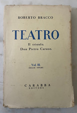 Libro teatro roberto usato  Roma