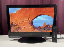 Monitor de TV 22" Toshiba 1080i LCD HD com controle remoto (funcionando 100%) VGA S-VIDEO HDMI comprar usado  Enviando para Brazil