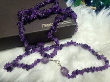 Collana argento925 ametista usato  Villafranca Sicula