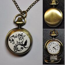 Taschenuhr emaille kettenuhr gebraucht kaufen  Kirchheim b.München