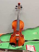 Violino antigo | Cópia de Michael Deconet | Alemanha | Tamanho 1/2 | Como está comprar usado  Enviando para Brazil