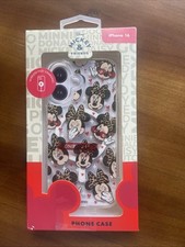 Usado, Capa telefone Disney Minnie Mouse iPhone 16 MINNIE W arcos e corações vermelhos, F7 comprar usado  Enviando para Brazil