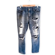 Mens blue denim for sale  RUGBY