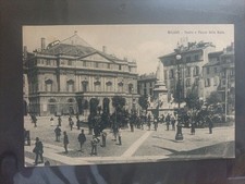 Cartolina milano teatro usato  Ronco Scrivia