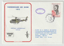 1972 flown cover for sale  BURY ST. EDMUNDS
