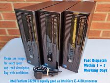 Fast HP 6GB RAM 500GB HDD DVI VGA Wi-Fi Win10Pro Pentium G3250 comprar usado  Enviando para Brazil
