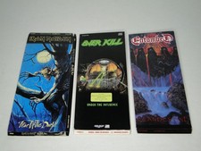 Usado, MUSIC CD LONG BOX IRON MAIDEN FEAR OF THE DARK OVERKILL  ENTOMBED CLANDESTINE comprar usado  Enviando para Brazil