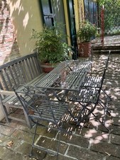 Tavolo sedie giardino usato  Milano