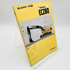 Escavadeira hidráulica Volvo EC280 manual de operação comprar usado  Enviando para Brazil