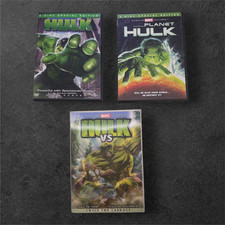 Hulk 3-Movie DVD Lot Marvel Animated & Live-Action ~ Slipcover - 5 Discs comprar usado Hulk 3-Movie DVD Lot Marvel Animated & Live-Action ~ Slipcover - 5 Discs comprar usado  Enviando para Brazil