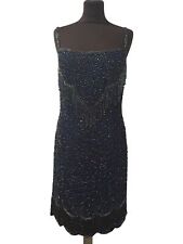 Beaded flapper dress for sale  DARTFORD