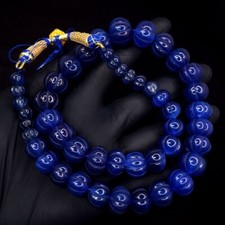 Colar de joias com miçangas de safira azul mais brilhante 623,00 cts VK 35 E663 comprar usado  Enviando para Brazil