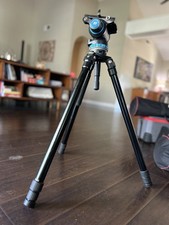 Tripé Benro A373T + cabeça de fluido S8Pro (com placa QR) + adaptador de meia bola 75HB | comprar usado Tripé Benro A373T + cabeça de fluido S8Pro (com placa QR) + adaptador de meia bola 75HB | comprar usado  Enviando para Brazil