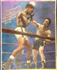 Carmen basilio autographed for sale  Glendale