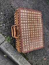Vintage wicker hamper for sale  ST. NEOTS