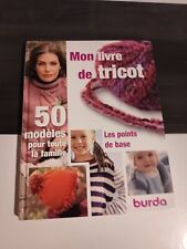 Livre tricot. modèles d'occasion  Salbris