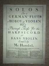 Solos flute hoboy for sale  WOLVERHAMPTON