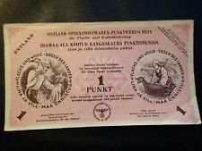 Usado, CUPOM DE NOTAS GENUÍNO SEGUNDA GUERRA MUNDIAL 1 PONTO OCUPADO ESTÔNIA ESTÔNIA ALEMANHA ALEMÃ comprar usado  Enviando para Brazil