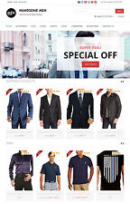 Loja de roupas masculinas - Site afiliado personalizado da Amazon + comércio eletrônico comprar usado  Enviando para Brazil