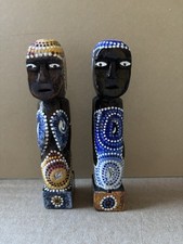 Hand carved painted for sale  Los Angeles