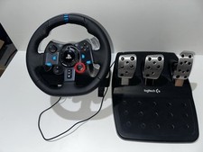 Kierownica i pedały Logitech G29 Driving Force – uszkodzone na części lub naprawę, używany na sprzedaż  Wysyłka do Poland