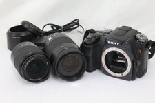 Sony DSLR-A100 75-300Mm F4.5-5.6 18-70Mm F3.5-5.6 com carregador, digital único L comprar usado  Enviando para Brazil