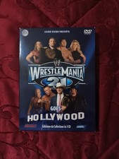 Wrestlemania 3dvd collezione usato  Messina