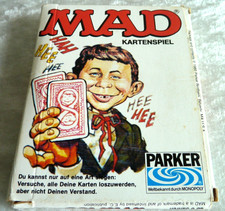 Mad kartenspiel parker gebraucht kaufen  Frankfurt am Main