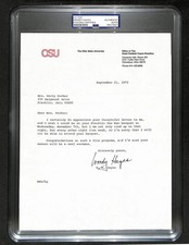 Woody hayes signed for sale  Camp Hill