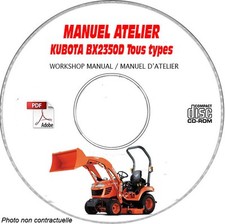 Bx2350d manuel atelier d'occasion  France