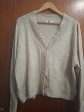 Strickjacke beige strass gebraucht kaufen  Oberhausen
