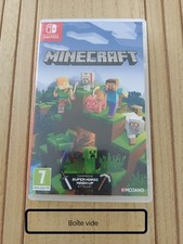 Boîte vide minecraft d'occasion  Le Breuil