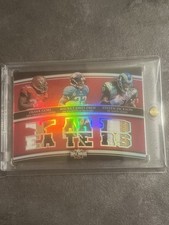 Triple Threads Frank Gore Steven Jackson Jones Drew 2010 juego usado parche 2/3 segunda mano  Embacar hacia Mexico