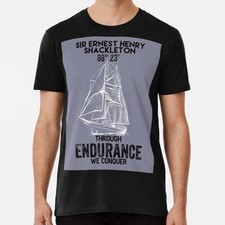 Camiseta Sir Ernest Shackleton Through Endurance We Conquer P a 5XL Fabricada nos EUA comprar usado  Enviando para Brazil