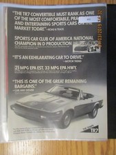 Triumphadv 136 advertisement for sale  Utica