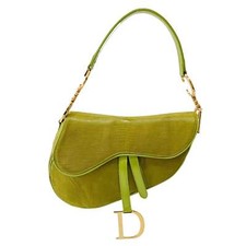 Usado, Bolsa selim de couro verde DIOR comprar usado  Enviando para Brazil