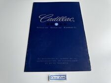 Brochure catalogue cadillac d'occasion  Paris XII